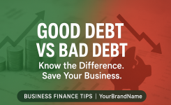 Good Debt vs Bad Debt: Knowing the Difference Can Save Your Business